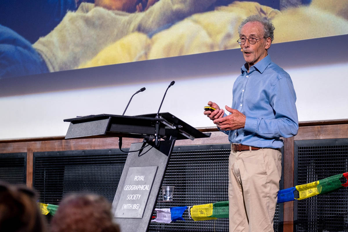 Stephen Venables. Photo: Himalayan Trust UK
